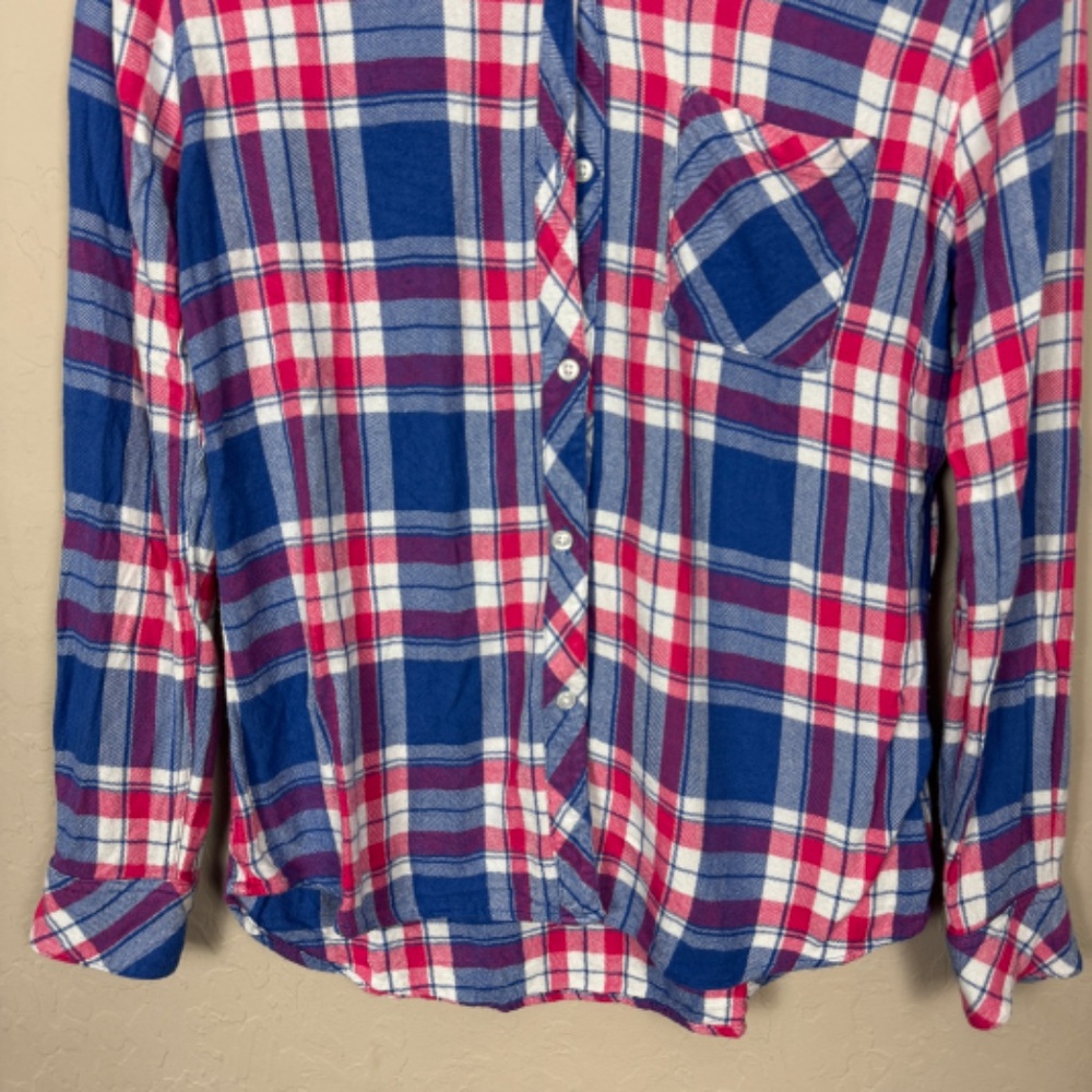 Rails Hunter Button Down In Marina Flamingo - image 7